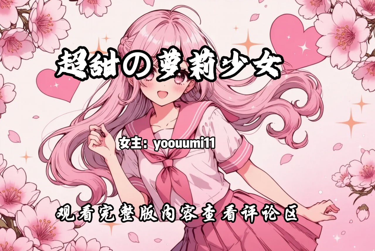超甜の萝莉少女 配图
