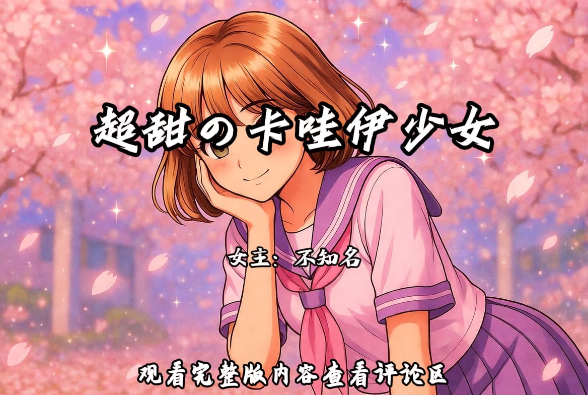 超甜の萝莉少女 配图