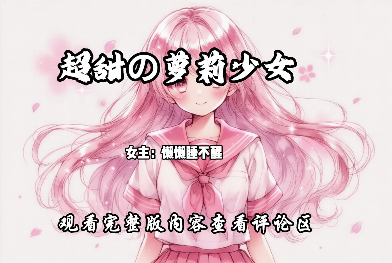 超甜の萝莉少女 配图