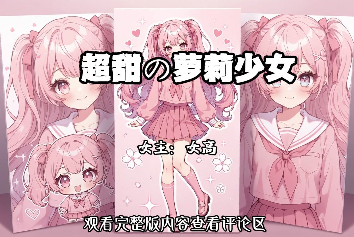 超甜の萝莉少女 配图
