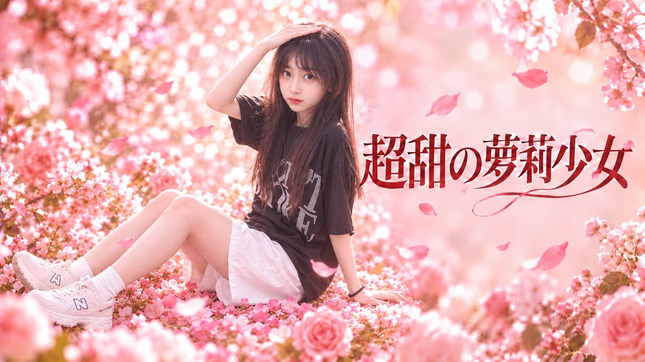 超甜の萝莉少女 配图