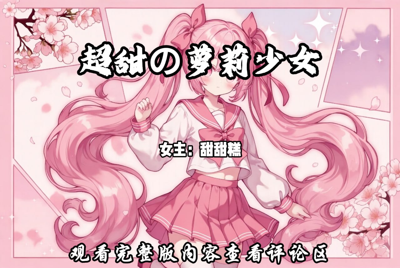 超甜の萝莉少女 配图
