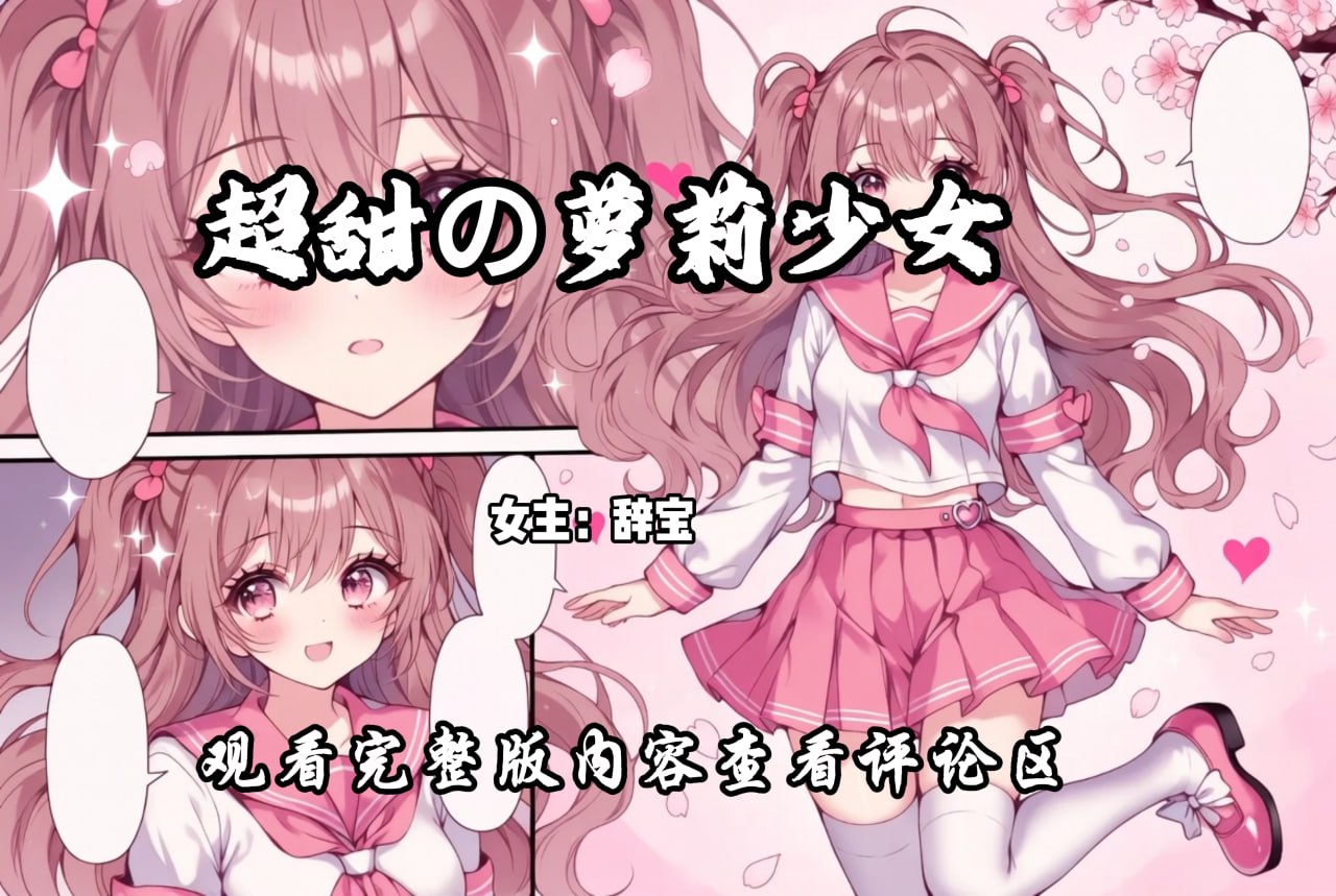 超甜の萝莉少女 配图