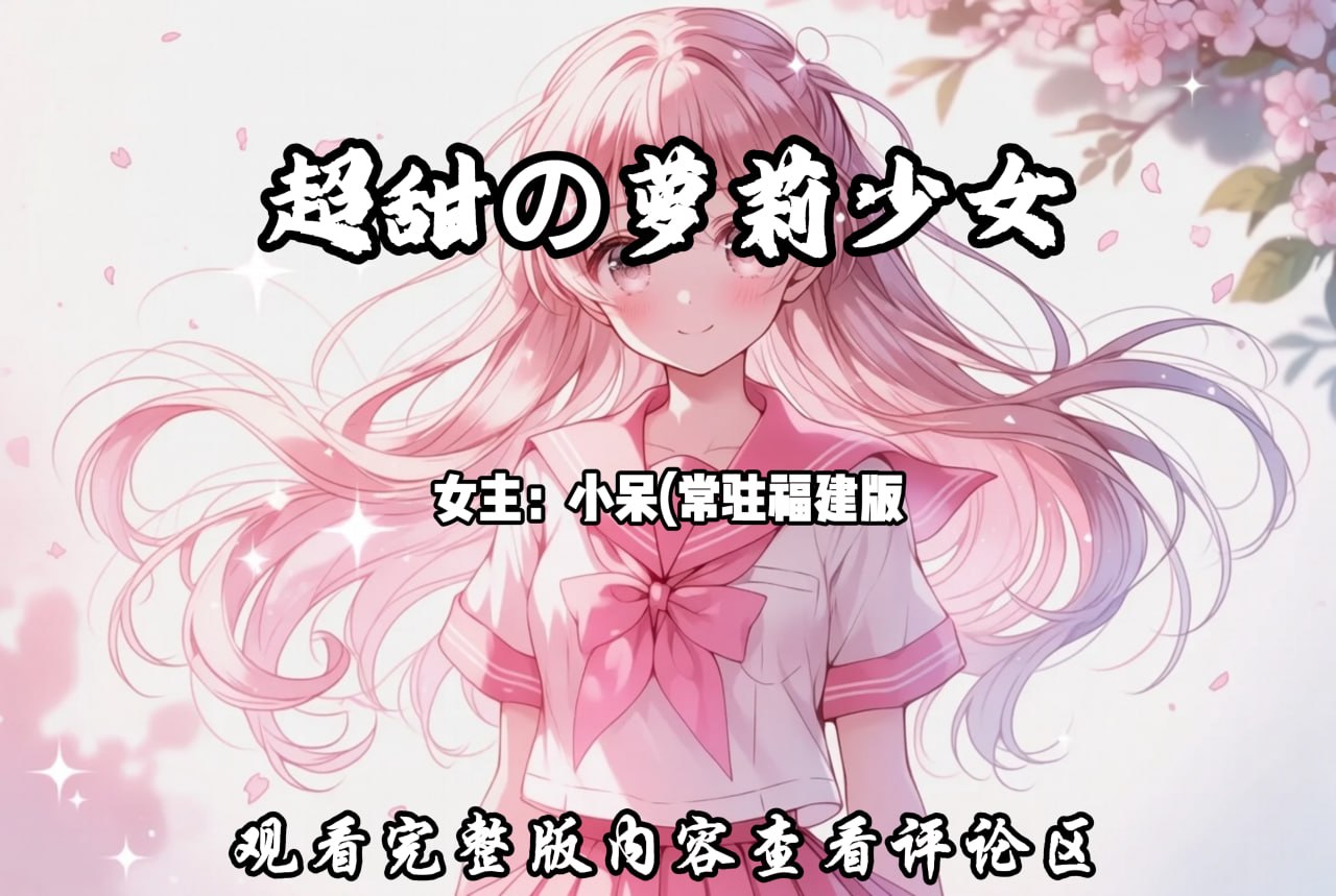 超甜の萝莉少女 配图