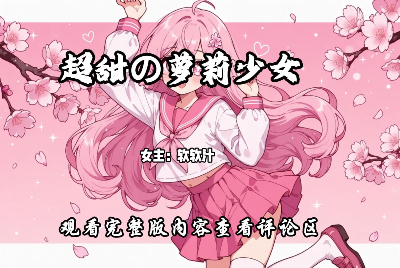 超甜の萝莉少女 配图