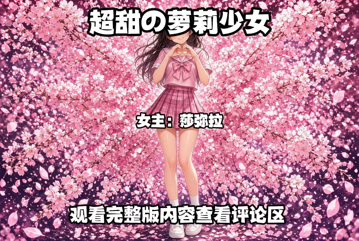 超甜の萝莉少女 配图