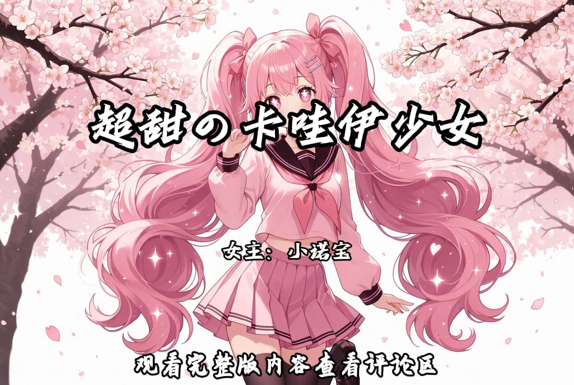 超甜の萝莉少女 配图