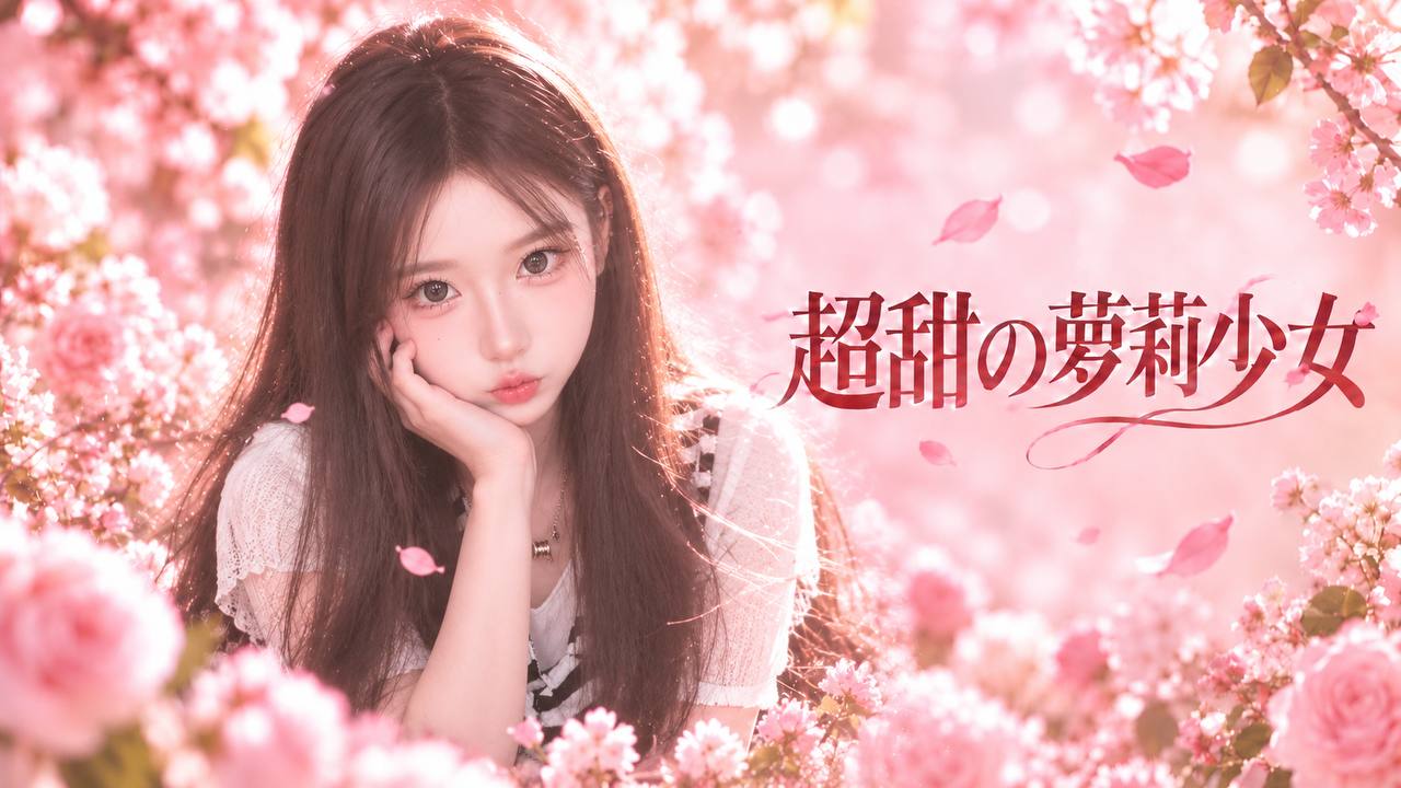 超甜の萝莉少女 配图