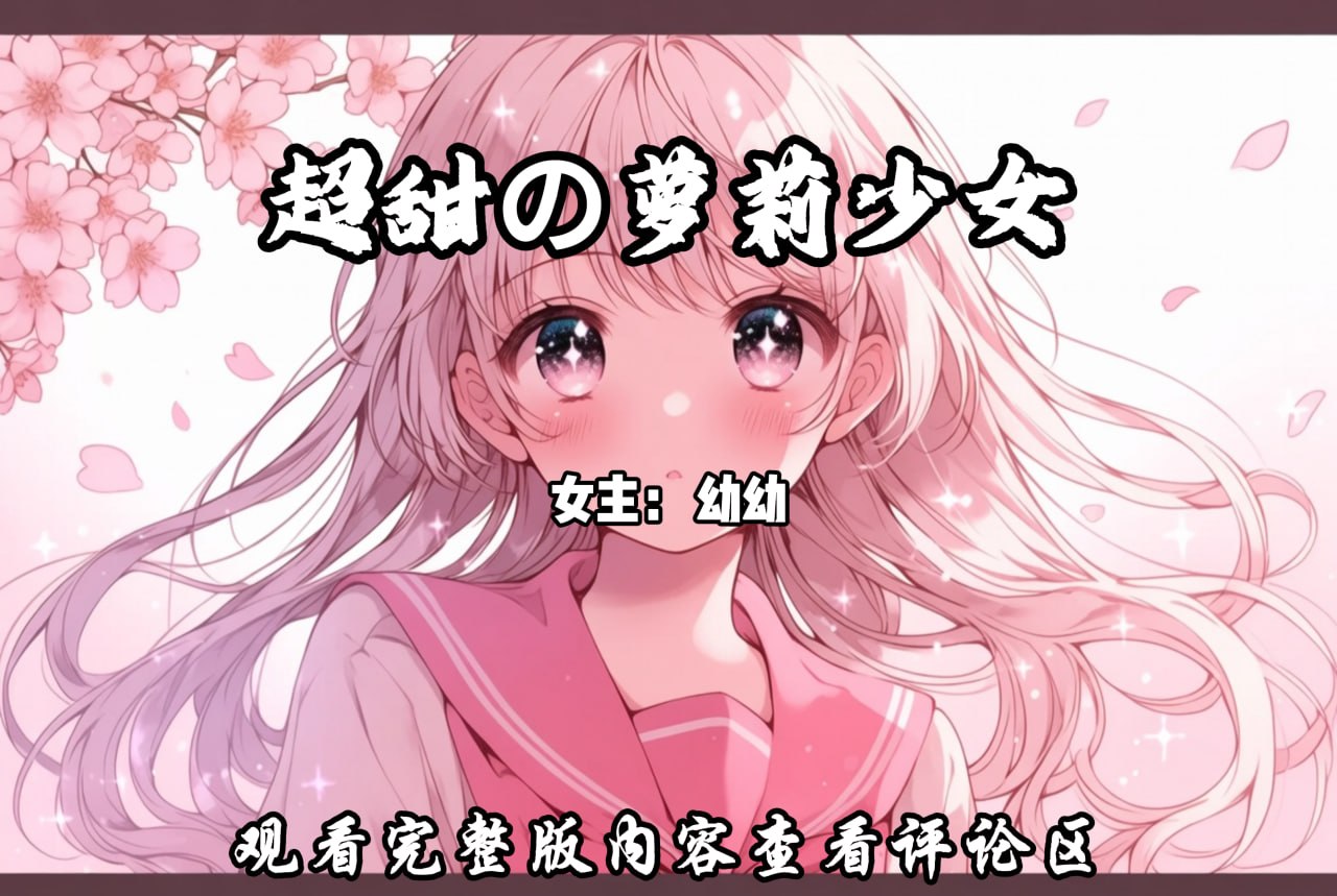 超甜の萝莉少女 配图