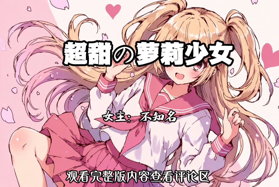 超甜の萝莉少女 配图