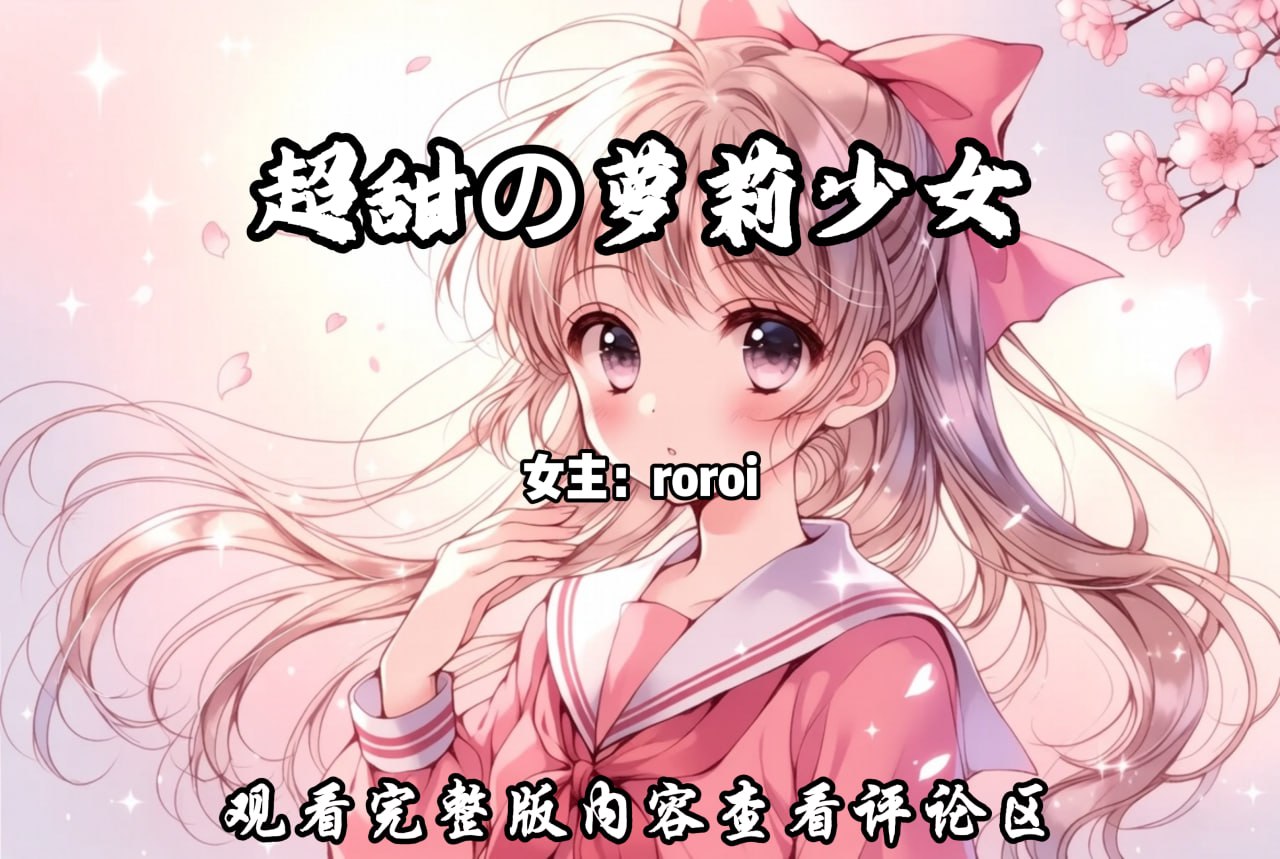 超甜の萝莉少女 配图