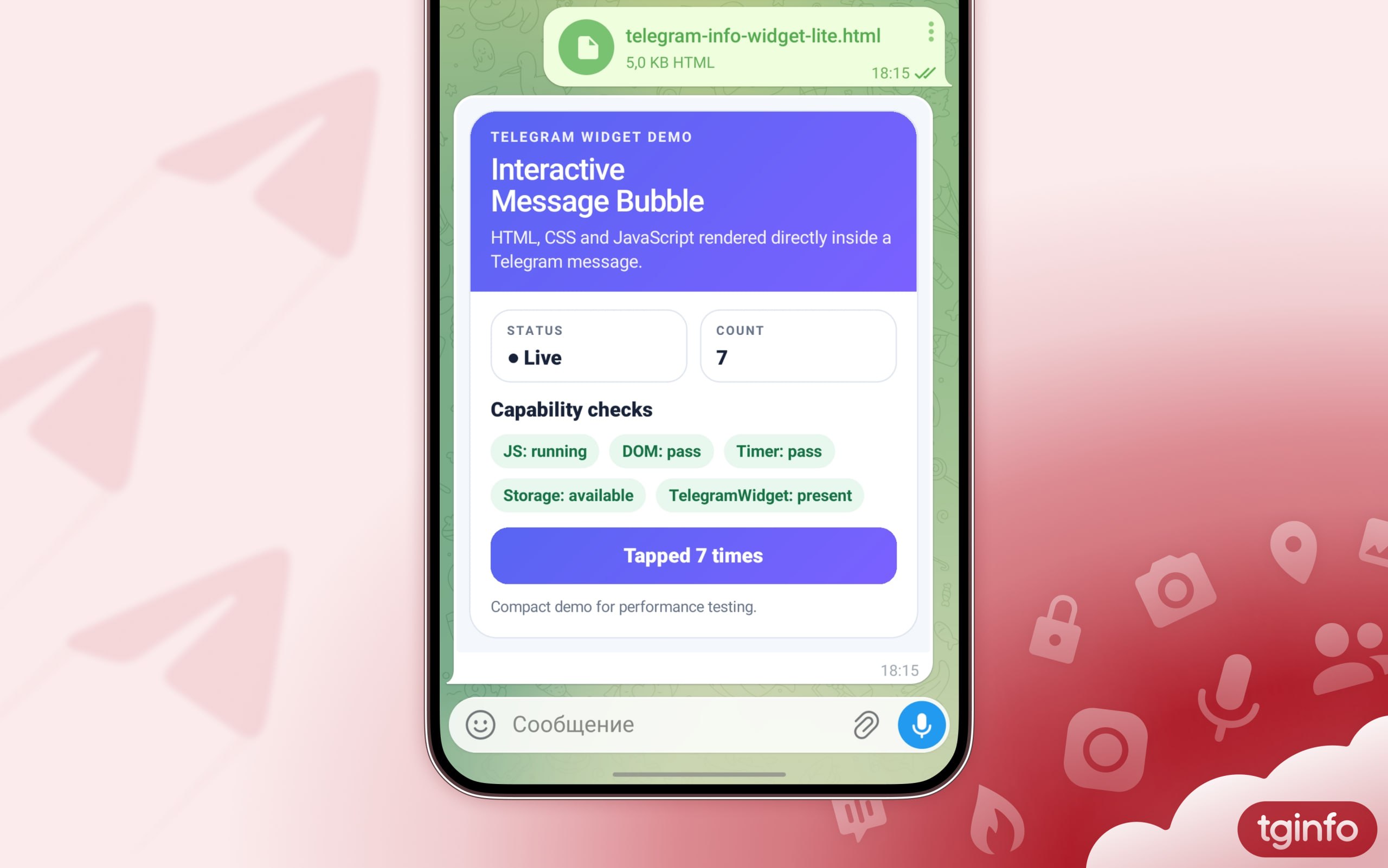 Telegram Info 配图