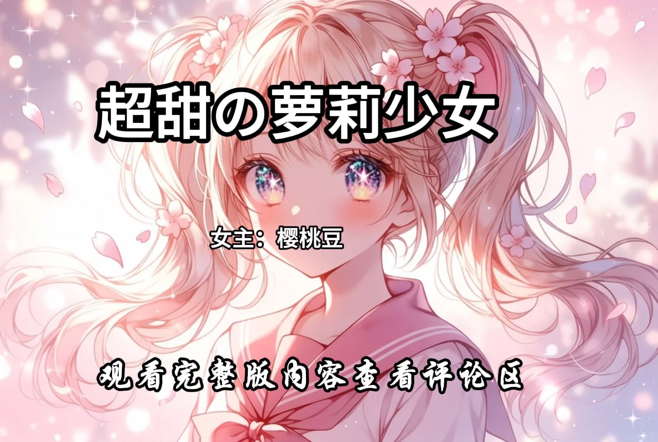 超甜の萝莉少女 配图