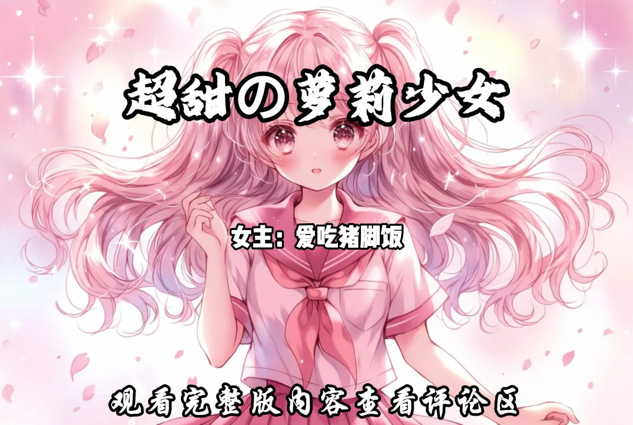 超甜の萝莉少女 配图