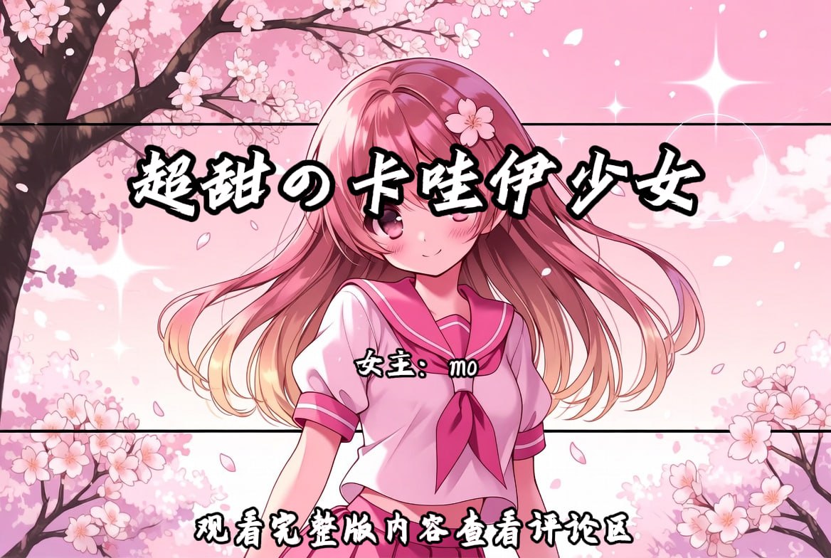 超甜の萝莉少女 配图