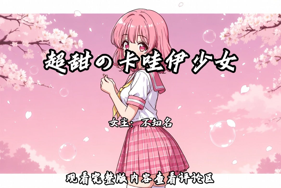 超甜の萝莉少女 配图