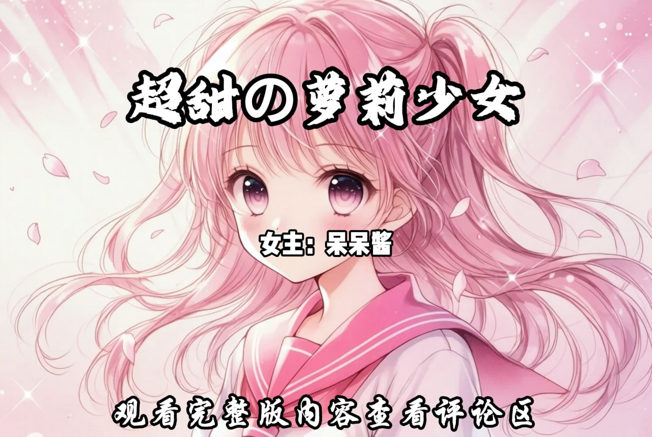 超甜の萝莉少女 配图