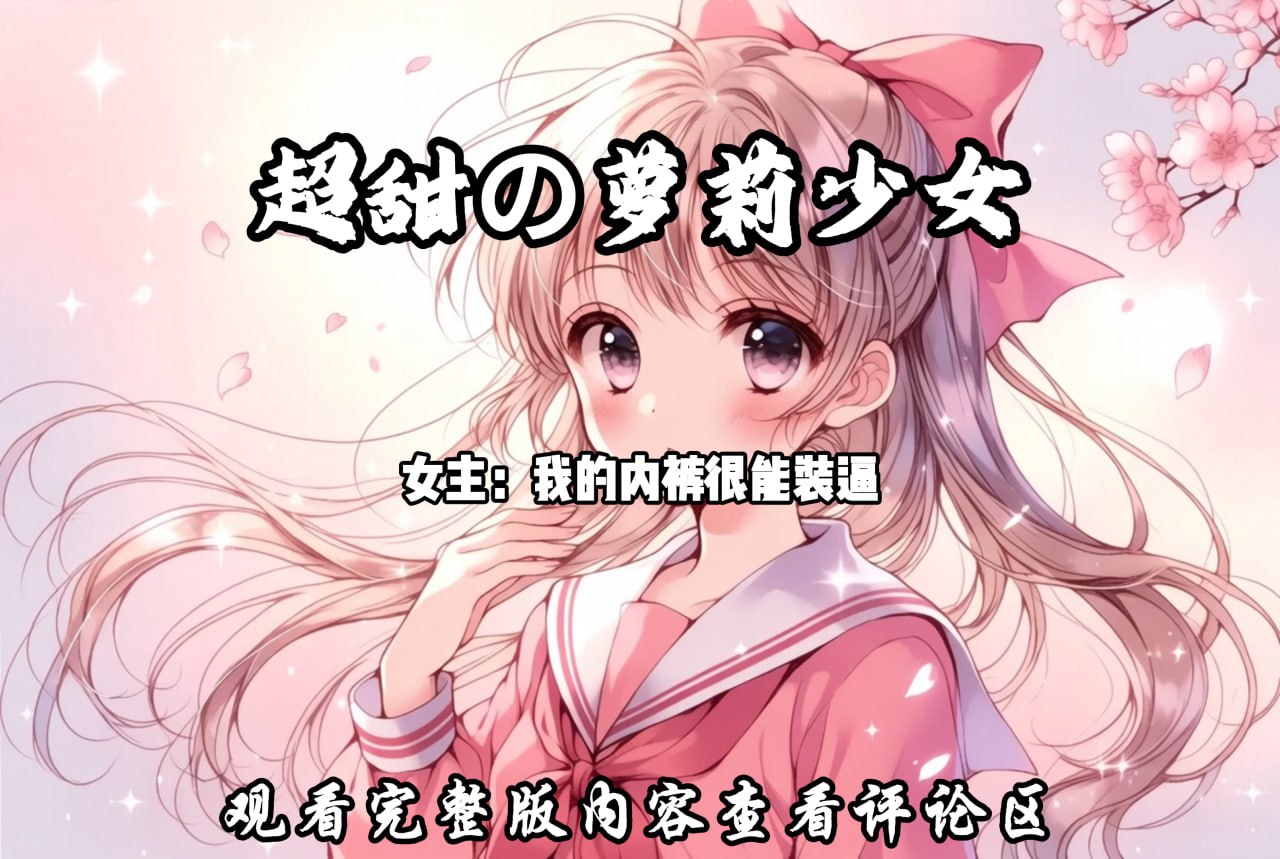 超甜の萝莉少女 配图