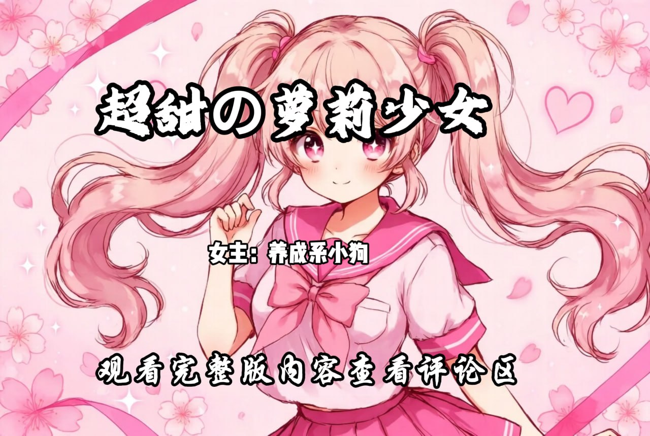 超甜の萝莉少女 配图