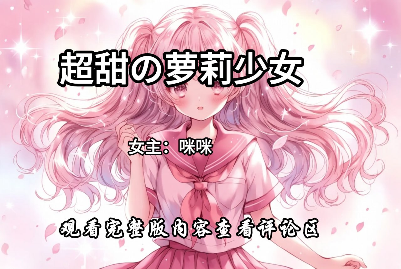 超甜の萝莉少女 配图
