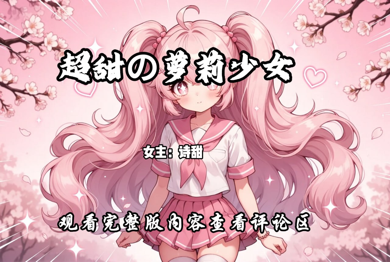 超甜の萝莉少女 配图